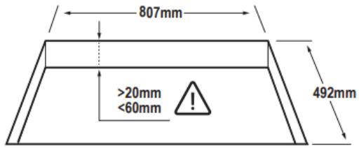ELICA NIKOLATESLA FLAME - Quelle largeur de meuble? - 6