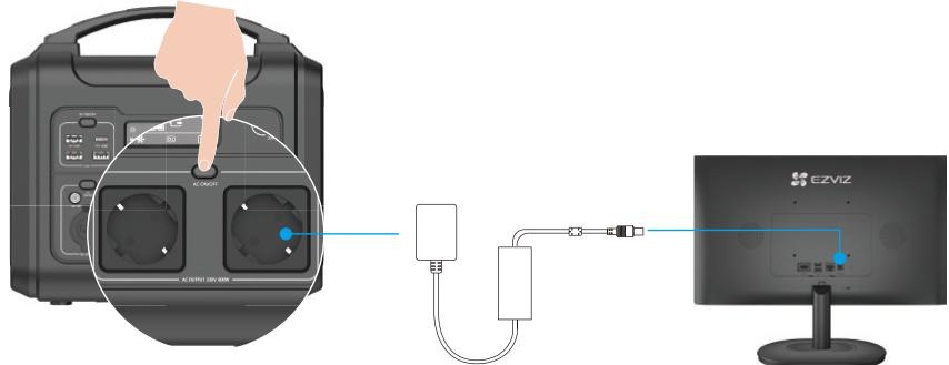 EZVIZ nomade 600W - Chargement CA - 1