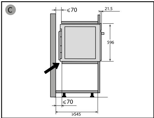 BRANDT BOC3112X - CHOICE OF LOCATION AND FITTING - 2
