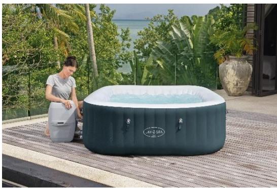 BESTWAY LAY-Z BAHAMAS - Raccordement de la pompe et du filtré - 1