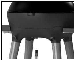 CADAC CITI CHEF 40 FS - Raccordement et changement de la bouteille de gaz - 1