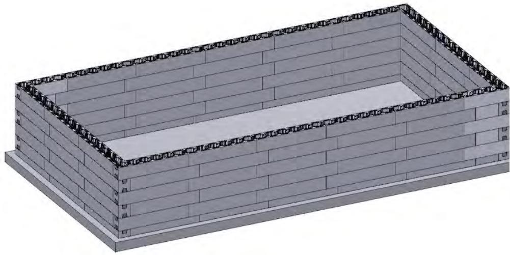 BWT PISCINE EN BLOC POLYSTYRèNE - Schéma des bassins et des escaliers - 6