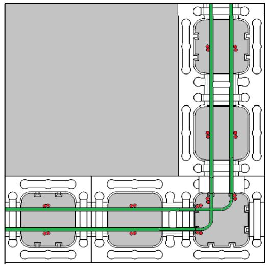 BWT PISCINE EN BLOC POLYSTYRèNE - Ferrailleage du 1^er rang - 1