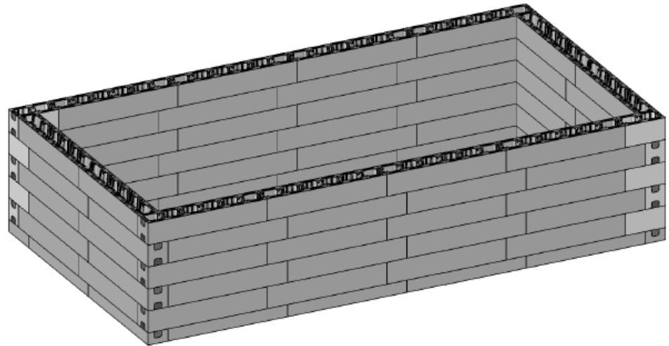BWT PISCINE EN BLOC POLYSTYRèNE - Schéma des bassins et des escaliers - 3