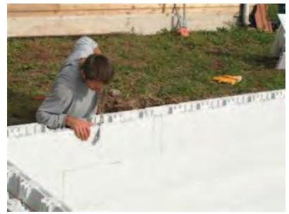 BWT PISCINE EN BLOC POLYSTYRèNE - Installation des pieces à sceller - 2