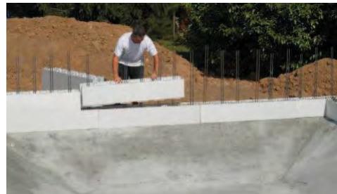 BWT PISCINE EN BLOC POLYSTYRèNE - Assemblage des blocs - 4