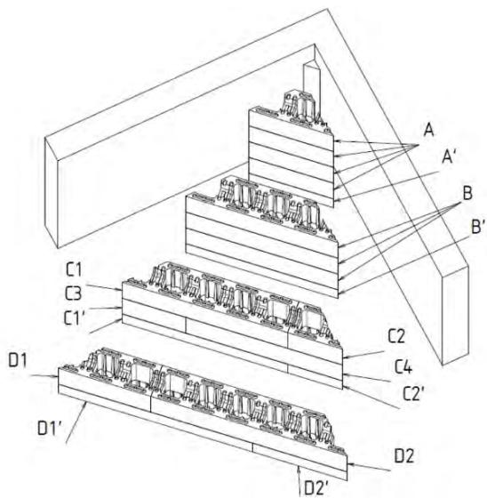 BWT PISCINE EN BLOC POLYSTYRèNE - Pose des blocs de l'escalier - 2