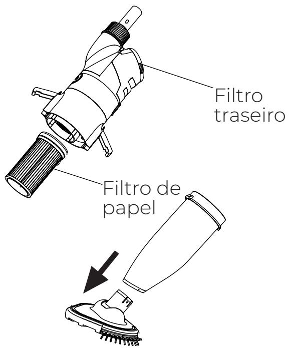 GRE VCB10P - Uso da cabeça de aspiração - 1