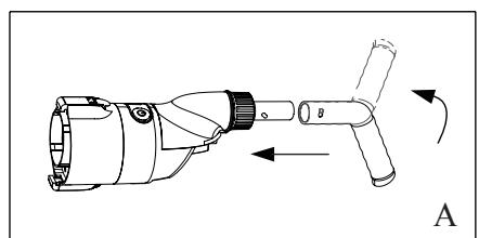 GRE VCB10P - Einbau des Griffs - 1
