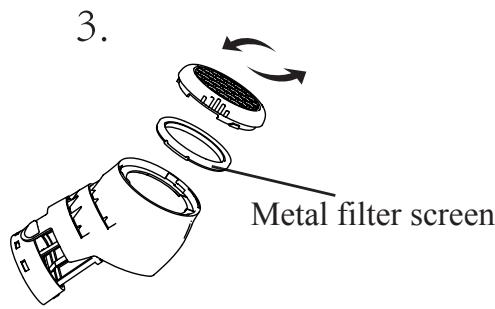 GRE VCB10P - Back filters cleaning - 3