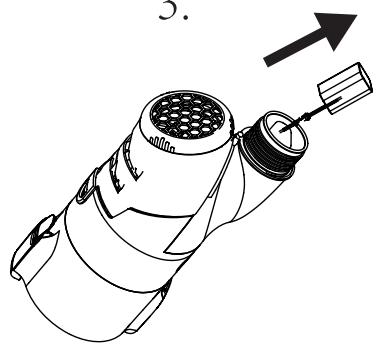 GRE VCB10P - Accu vervangen - 2