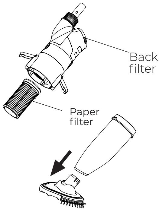 GRE VCB10P - Cum se folosește capul de vid? - 1