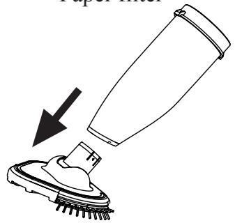 GRE VCB10P - How to use vacuum head? - 2