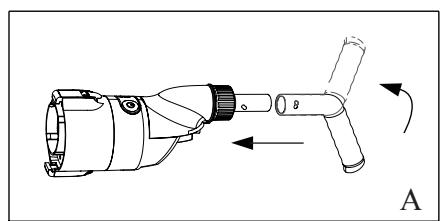 GRE VCB10P - Montage de la poignée - 1