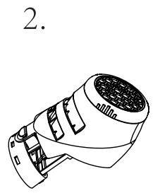 GRE VCB50P - Reinigung des Netzes an der Rückseite - 2