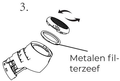 GRE VCB50P - Schoonmaken van dechterste zaknet - 3