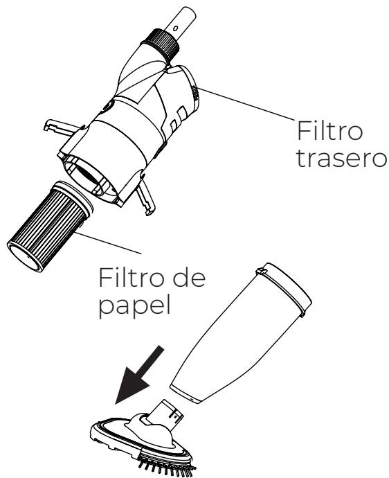 GRE VCB50P - Uso del cabezal de aspirado - 1