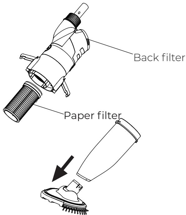 GRE VCB50P - Cum se foloseste capul de vid? - 1