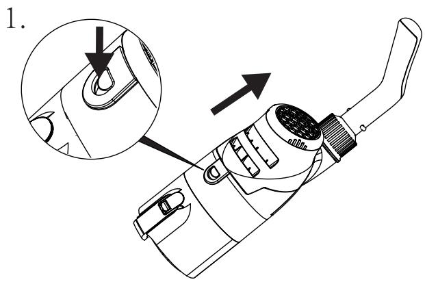 GRE VCB50P - Rear net bag cleaning - 1