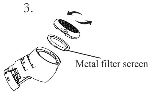 GRE VCB50P - Rear net bag cleaning - 3