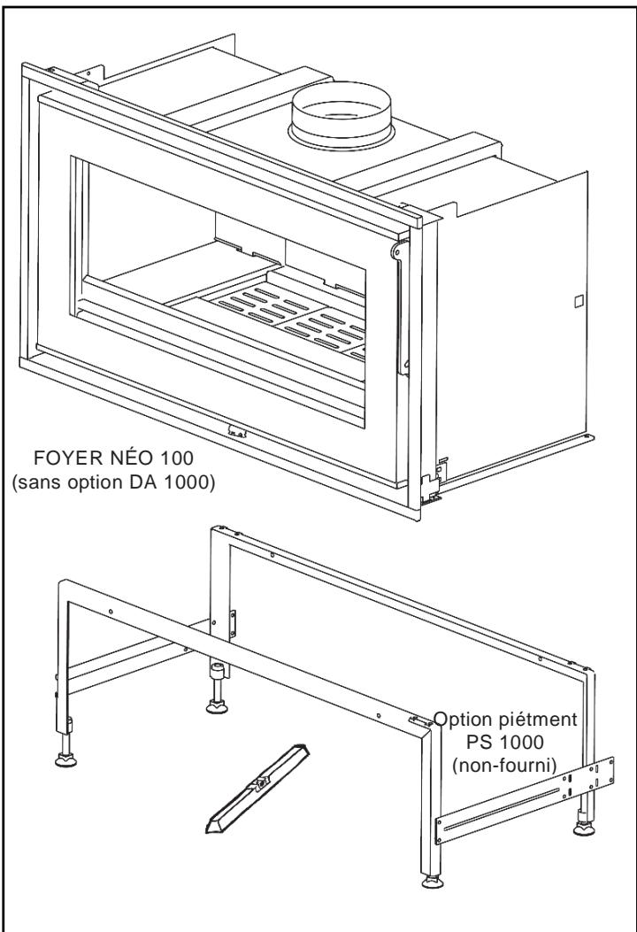 SUPRA NEO 100 E - Air de combustion raccordé – fixer la buse - 2