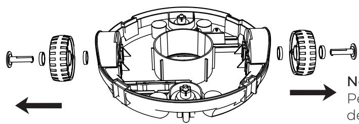 GRE WETRUNNER - Intreţinerea și inlocuirea roților: - 1