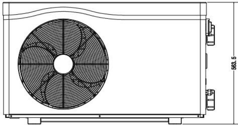 GRE HPG25 - HPG40 - HPG50 - HPG70 - Dimensão (mm) - 6