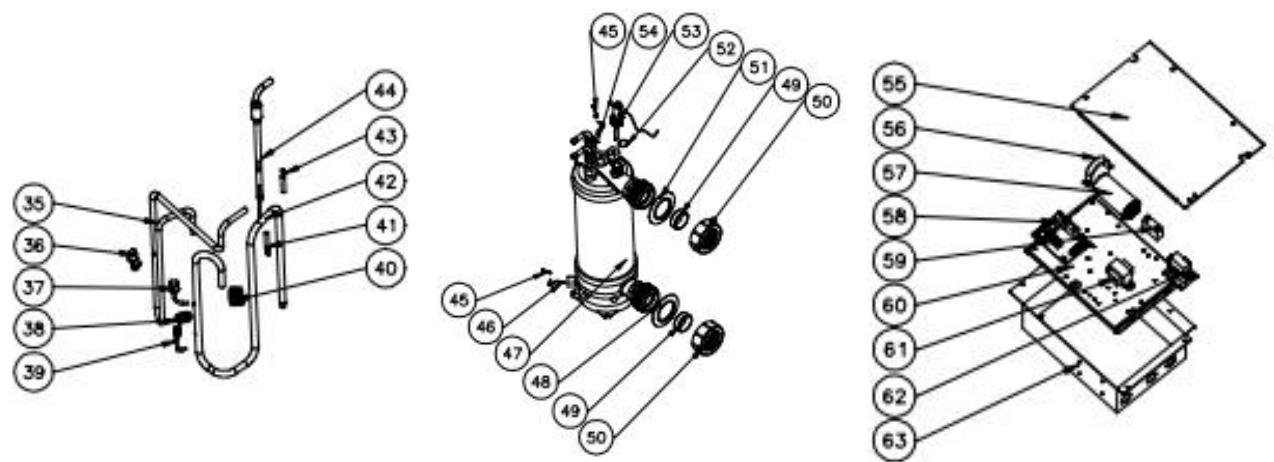 GRE HPG25 - HPG40 - HPG50 - HPG70 - Exploded Diagram - 10