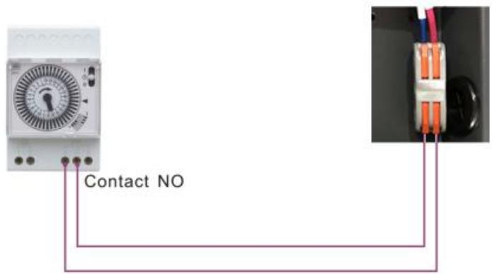 GRE HPG25 - HPG40 - HPG50 - HPG70 - Timer di collegamento con fatto privo di tensione - 1