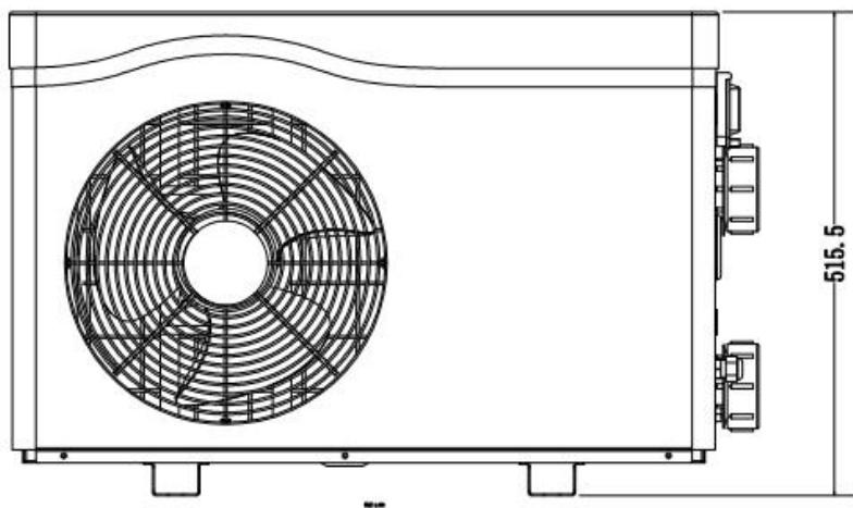 GRE HPG25 - HPG40 - HPG50 - HPG70 - Dimensie (mm) - 3