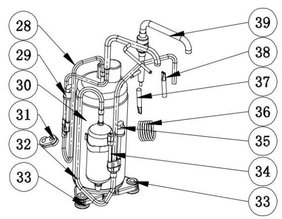 GRE HPG25 - HPG40 - HPG50 - HPG70 - Diagrama Explodido - 2