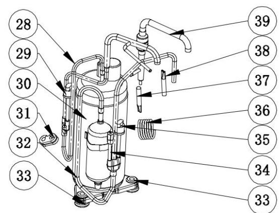 GRE HPG25 - HPG40 - HPG50 - HPG70 - Exploded Diagram - 2