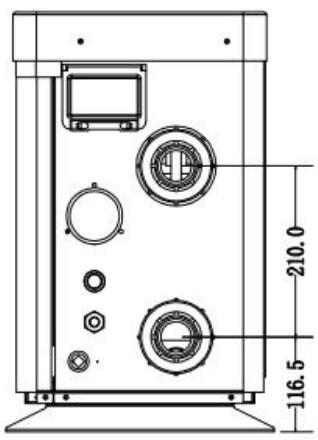 GRE HPG25 - HPG40 - HPG50 - HPG70 - Dimension (mm) - 2