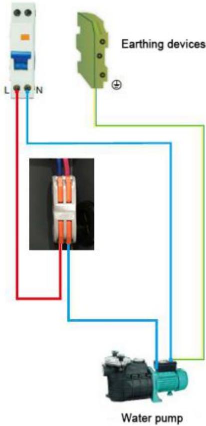 GRE HPG25 - HPG40 - HPG50 - HPG70 - Conexión de la bomba de contacto libre de tensión - 1