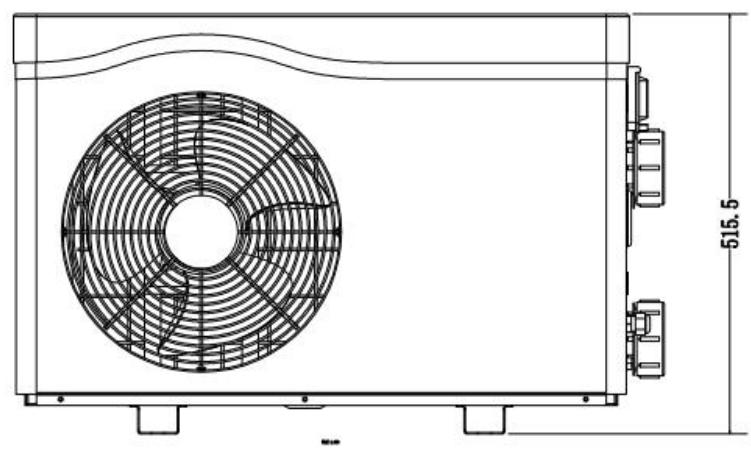 GRE HPG25 - HPG40 - HPG50 - HPG70 - Dimension (mm) - 3