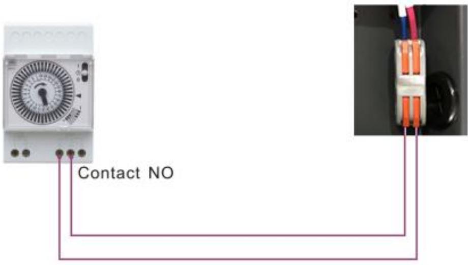 GRE HPG25 - HPG40 - HPG50 - HPG70 - Water pump wiring (Dry contact) - 1