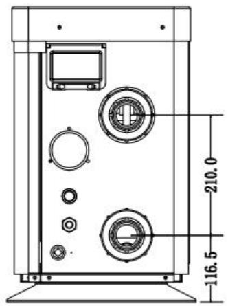 GRE HPG25 - HPG40 - HPG50 - HPG70 - Dimension (mm) - 2