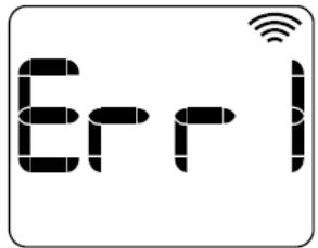 HJM SPRING - : EFH1000WIFI, EFH1500WIFI & EFH2000WIFI - Affichage de messages d'erreurs. - 1