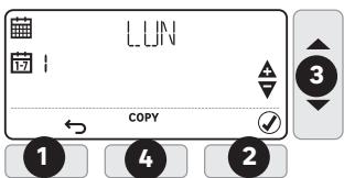 EQUATION TH40DP6 - Copiar as faixas horarias de um dia para um除外 dia - 1