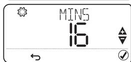EQUATION TH40DP6 - Impostare giorno o ora - 13