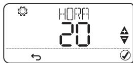 EQUATION TH40DP6 - Ajuste laecha y la hora - 10