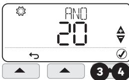 EQUATION TH50DP6RF - Ajuste la Fecha y la hora - 4