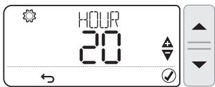 EQUATION TH50DP6RF - Setting Date and Time - 5