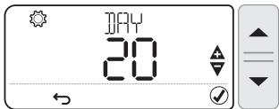 EQUATION TH50DP6RF - Setting Date and Time - 4