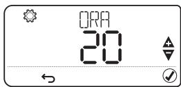 EQUATION TH50DP6RF - Impostare giorno e ora - 11