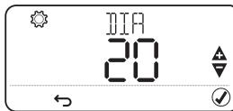 EQUATION TH50DP6RF - Ajuste la Fecha y la hora - 8