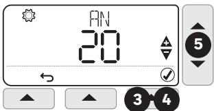 EQUATION TH50DP6RF - Copierea intervalelor orare de la o zi la alta - 4