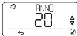 EQUATION TH50DP6RF - Impostare giorno e ora - 4