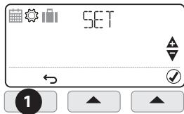 EQUATION TH50DP6RF - Impostare giorno e ora - 2