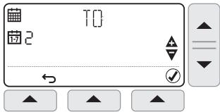EQUATION TH50DP6RF - Impostare giorno e ora - 1